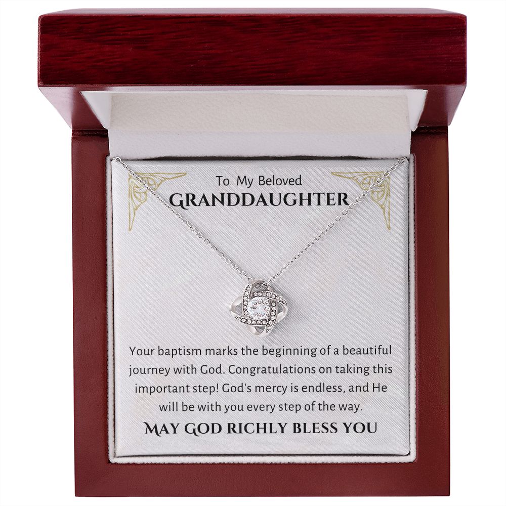 Baptism Gift Girl Present From Grandparents | Granddaughter Christening Gift | Christening Gift Present for Granddaughter