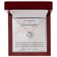 1st Communion Gifts for Granddaughter, Christening, Baptism, Confirmation, Necklace & Meaningful Message in Gift Box from Grandmother