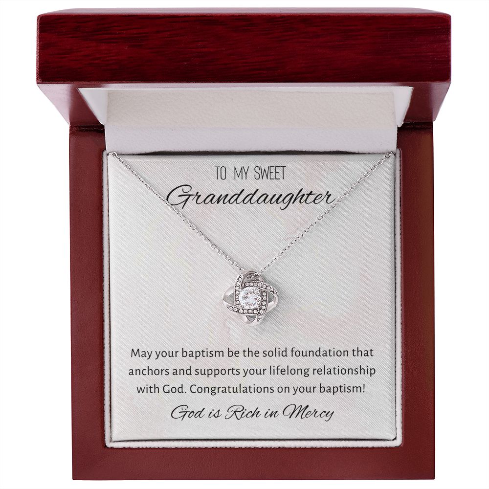 Baptism Gift Girl Present From Grandparents | Granddaughter Christening Gift | Christening Gift Present for Granddaughter