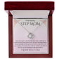 Stepmother Necklace | Present Meaningful Jewelry from Step Daughter to Unbiological Mom, Second Mother, Adopted Mom, Gifts to Get My Mom