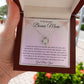 Bonus Mom Gift | Stepmom Necklace from Stepdaughter, Thank You Gifts to Get My Second Mom, Unbiological Mother, Chosen Mom & Stepped Up Mom