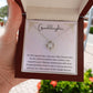 1st Communion Gifts for Granddaughter, Christening, Baptism, Confirmation, Necklace & Meaningful Message in Gift Box from Grandmother