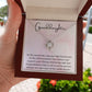 1st Communion Gifts for Granddaughter, Christening, Baptism, Confirmation, Necklace & Meaningful Message in Gift Box from Grandmother