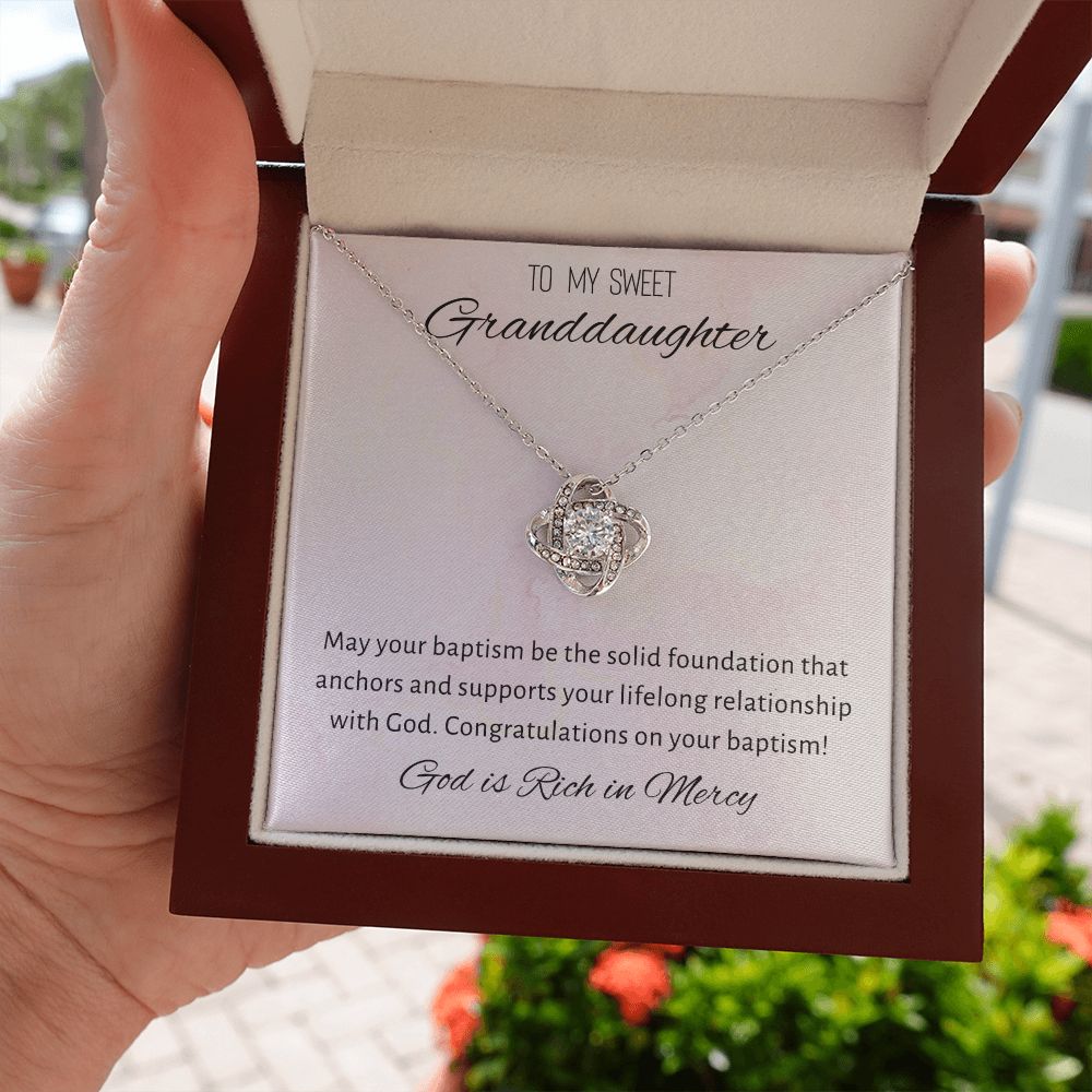 Baptism Gift Girl Present From Grandparents | Granddaughter Christening Gift | Christening Gift Present for Granddaughter