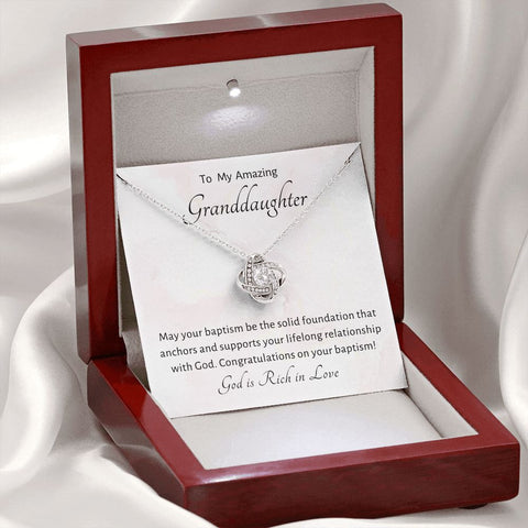 Baptism Gift Girl Present From Grandparents | Granddaughter Christening Gift | Christening Gift Present for Granddaughter