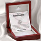 1st Communion Gifts for Granddaughter, Christening, Baptism, Confirmation, Necklace & Meaningful Message in Gift Box from Grandmother
