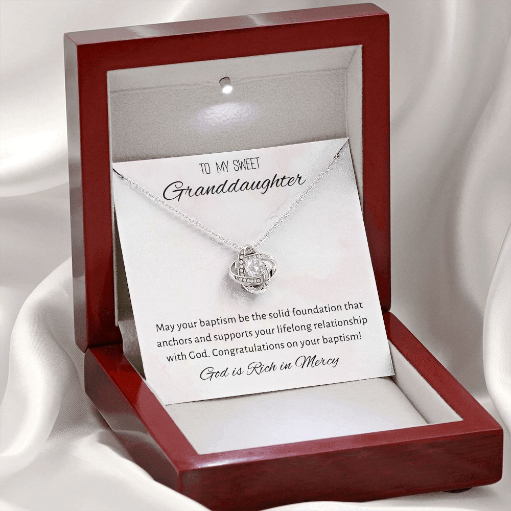 Baptism Gift Girl Present From Grandparents | Granddaughter Christening Gift | Christening Gift Present for Granddaughter