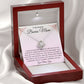 Bonus Mom Gift | Stepmom Necklace from Stepdaughter, Thank You Gifts to Get My Second Mom, Unbiological Mother, Chosen Mom & Stepped Up Mom