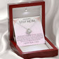 Stepmother Necklace | Present Meaningful Jewelry from Step Daughter to Unbiological Mom, Second Mother, Adopted Mom, Gifts to Get My Mom