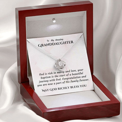 Baptism Gift Girl Present From Grandparents | Granddaughter Christening Gift | Christening Gift Present for Granddaughter