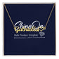 Personalised 18K name necklace in gift box