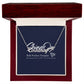 Personalised stainless steel name necklace in gift box