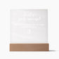 13 Square Acrylic Plaque 2023