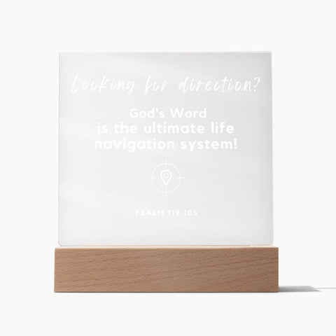 20 Square Acrylic Plaque 2023