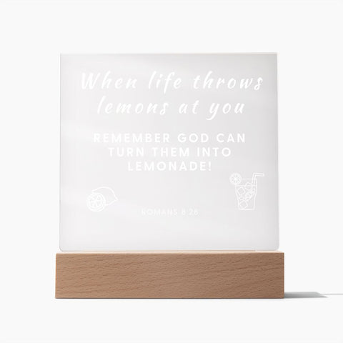11 Square Acrylic Plaque 2023