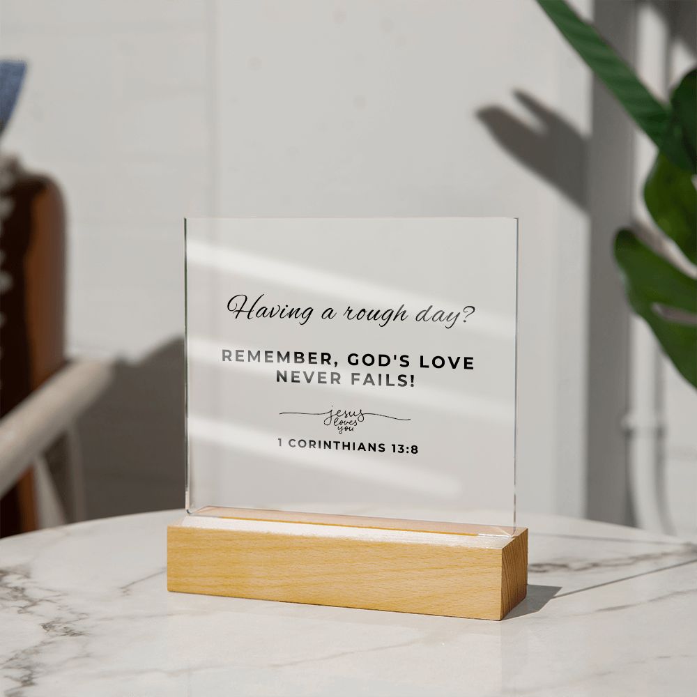 8 Square Acrylic Plaque 2023
