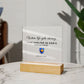9 Square Acrylic Plaque 2023