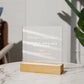 18 Square Acrylic Plaque 2023