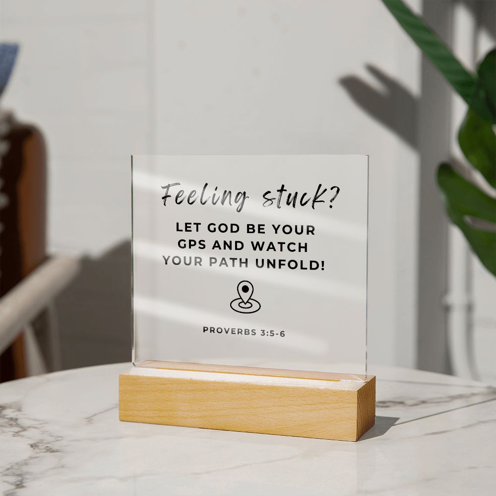 4 Square Acrylic Plaque 2023