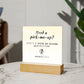 23 Square Acrylic Plaque 2023