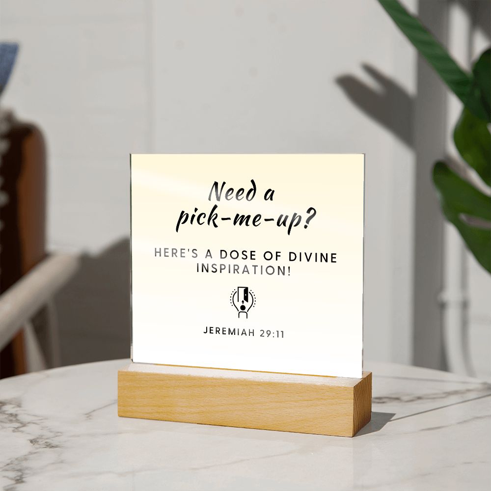 23 Square Acrylic Plaque 2023
