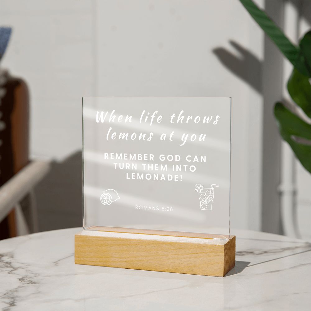 11 Square Acrylic Plaque 2023