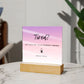 26 Square Acrylic Plaque 2023