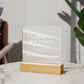 15 Square Acrylic Plaque 2023