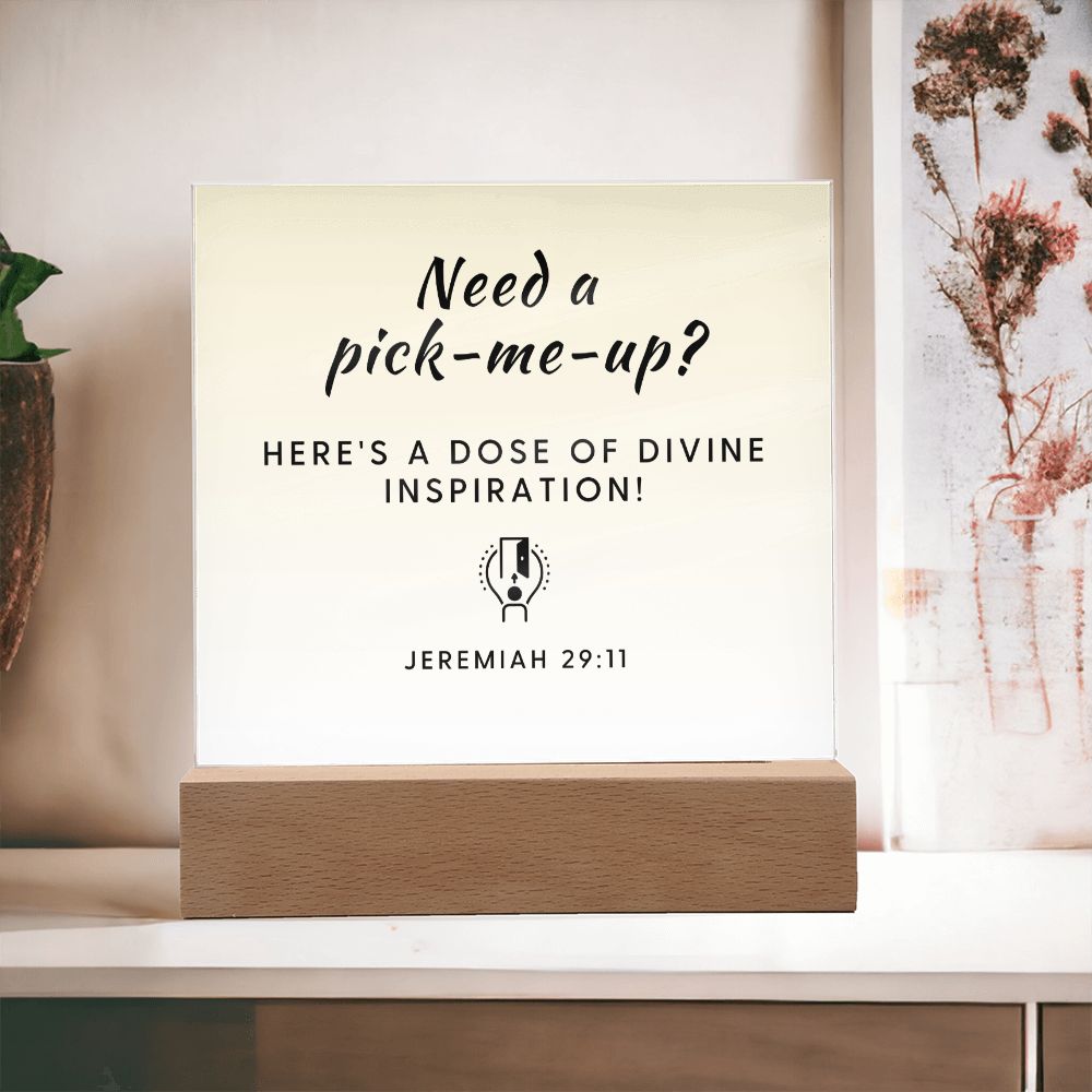 23 Square Acrylic Plaque 2023