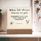 21 Square Acrylic Plaque 2023