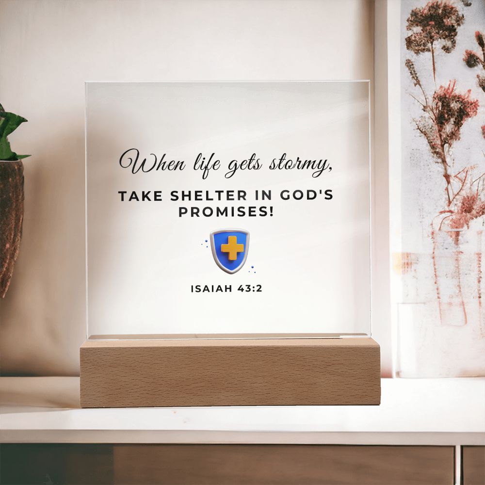 9 Square Acrylic Plaque 2023