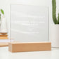 18 Square Acrylic Plaque 2023