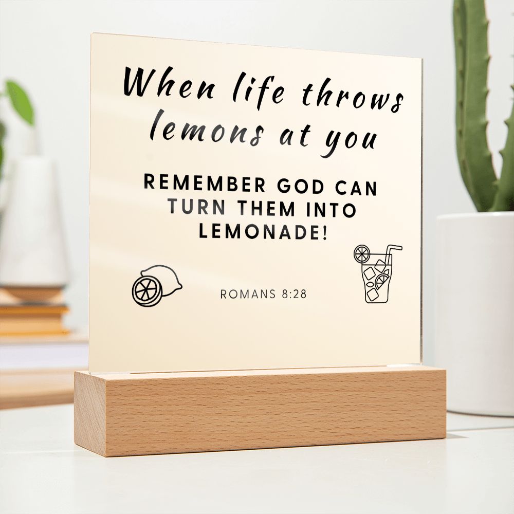 21 Square Acrylic Plaque 2023