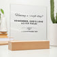8 Square Acrylic Plaque 2023