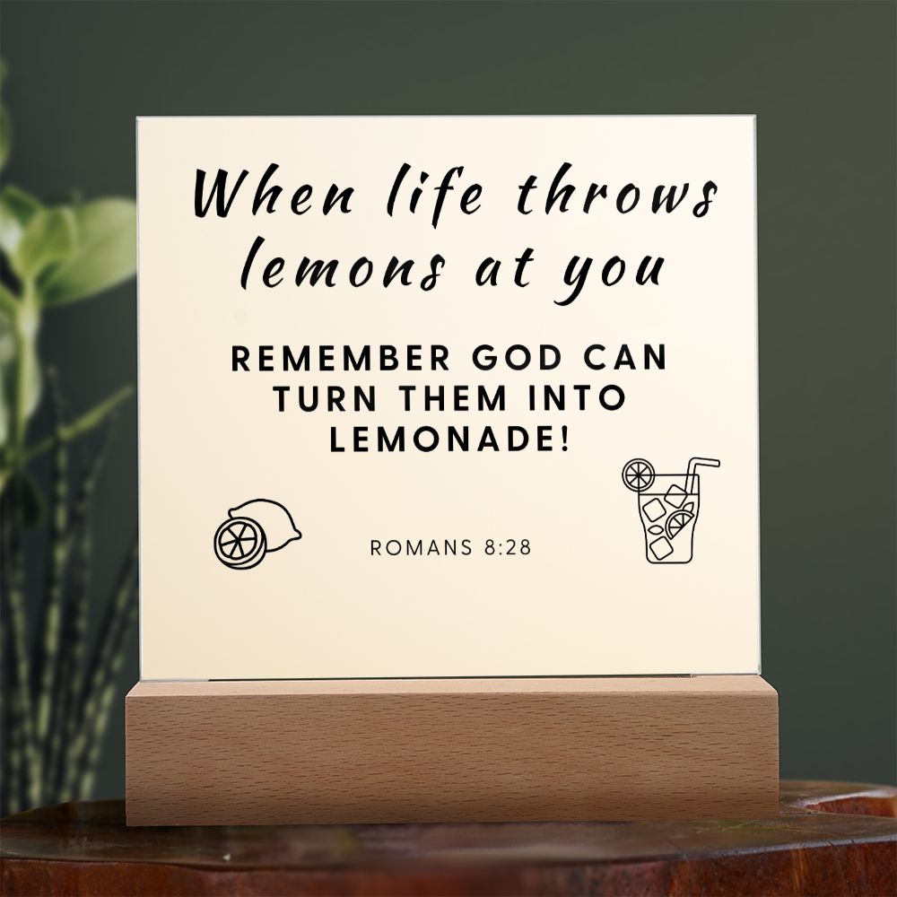 21 Square Acrylic Plaque 2023