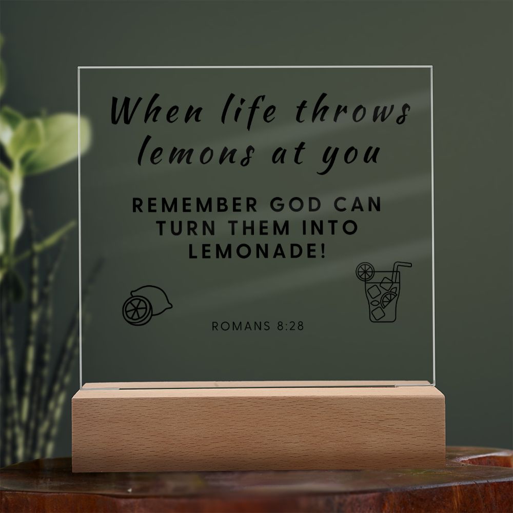 1 Square Acrylic Plaque 2023