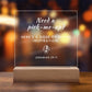 13 Square Acrylic Plaque 2023