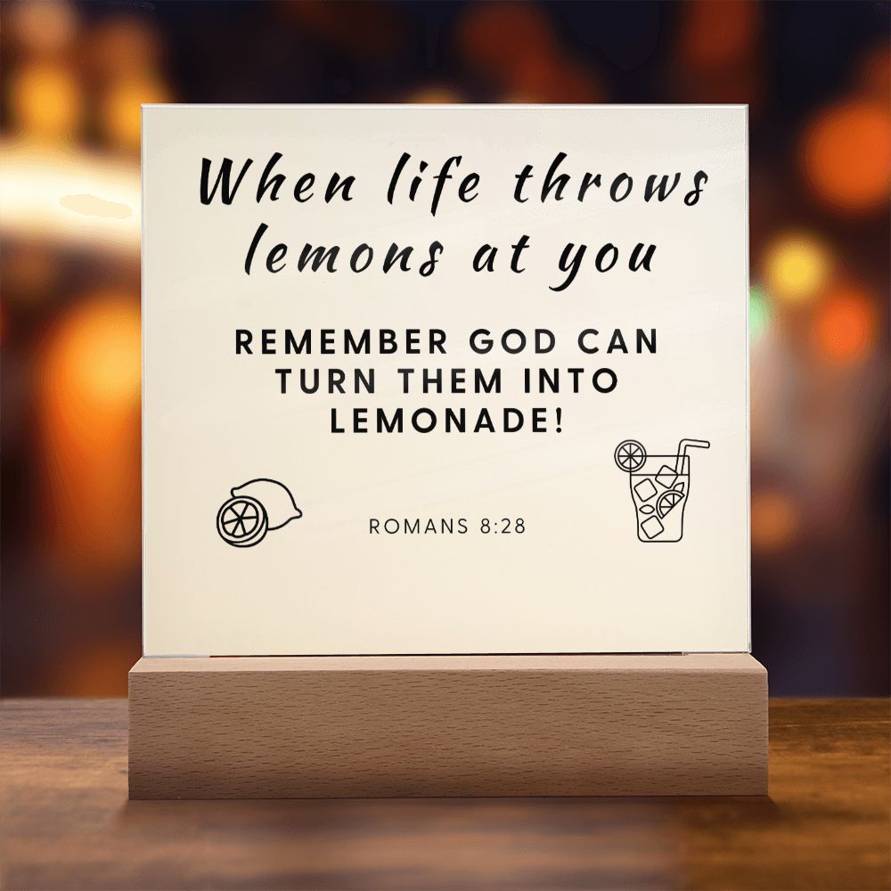 21 Square Acrylic Plaque 2023