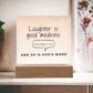 25 Square Acrylic Plaque 2023