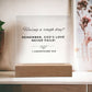8 Square Acrylic Plaque 2023