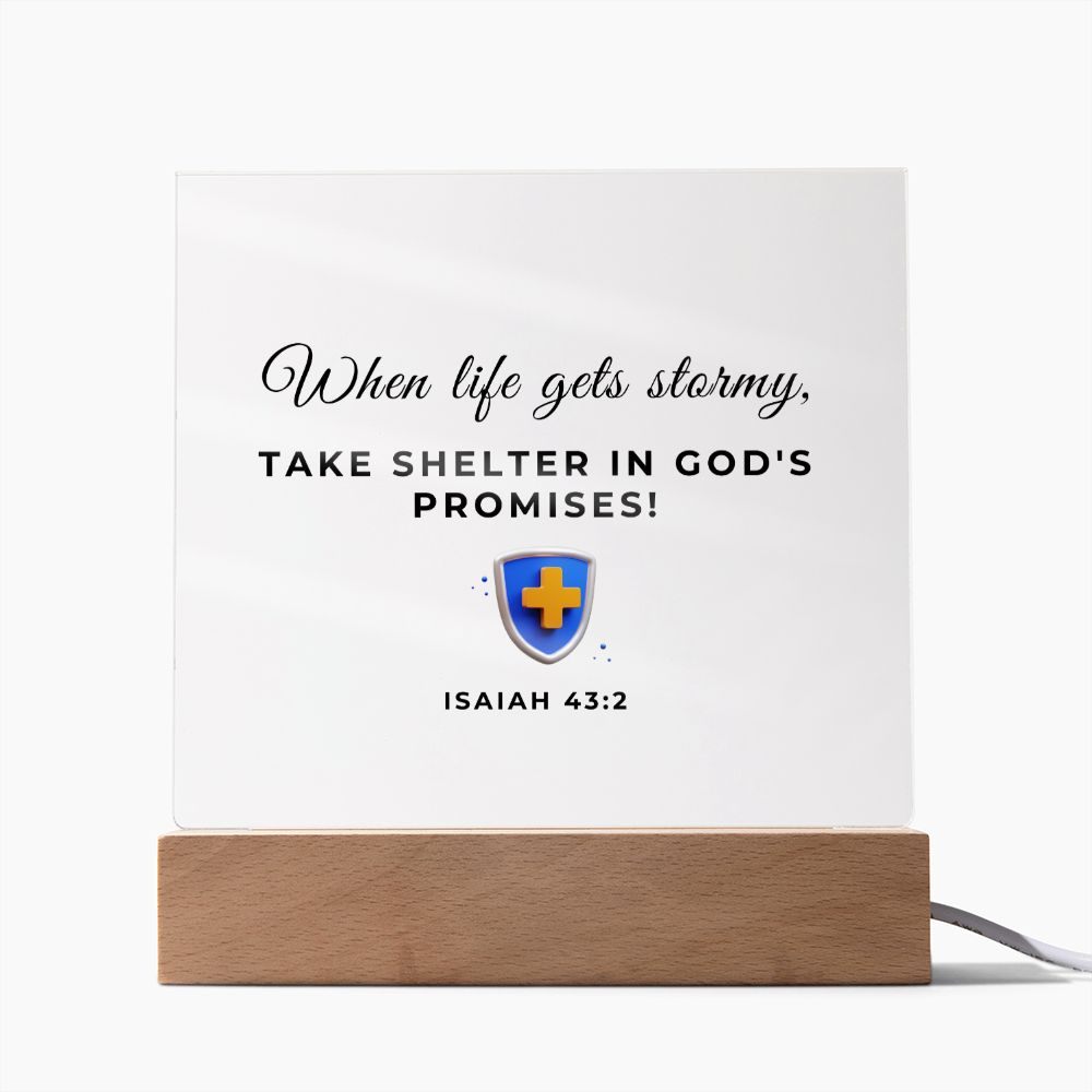 9 Square Acrylic Plaque 2023