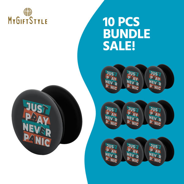 10 PCs -CHRISTIAN PHONE GRIP (Special Value Pack Bundle)