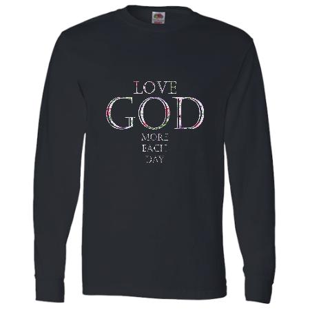 GODJOY - Long Sleeve Tee For Men & Women