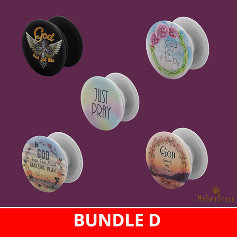 5 PCs - GOD POP-UP GRIP (Best Deal Bundles - 5 PCs included)