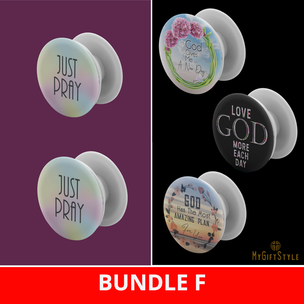 5 PCs - GOD POP-UP GRIP (Best Deal Bundles - 5 PCs included)