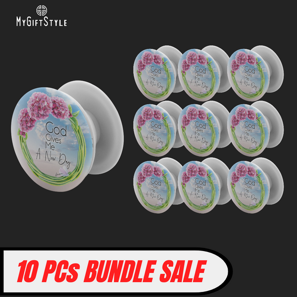 10 PCs -CHRISTIAN PHONE GRIP (Special Value Pack Bundle)