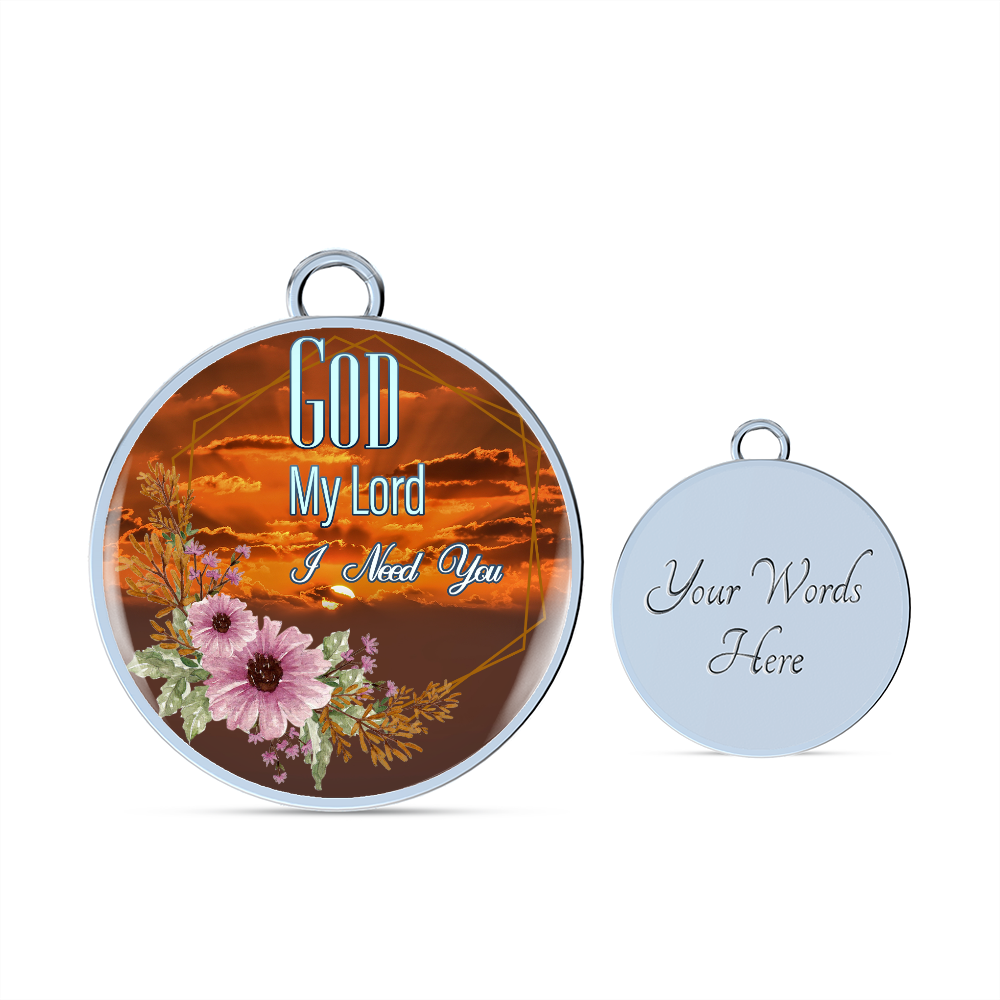 2020-03-18 (God My Lord I Need You)  Bracelet Circle