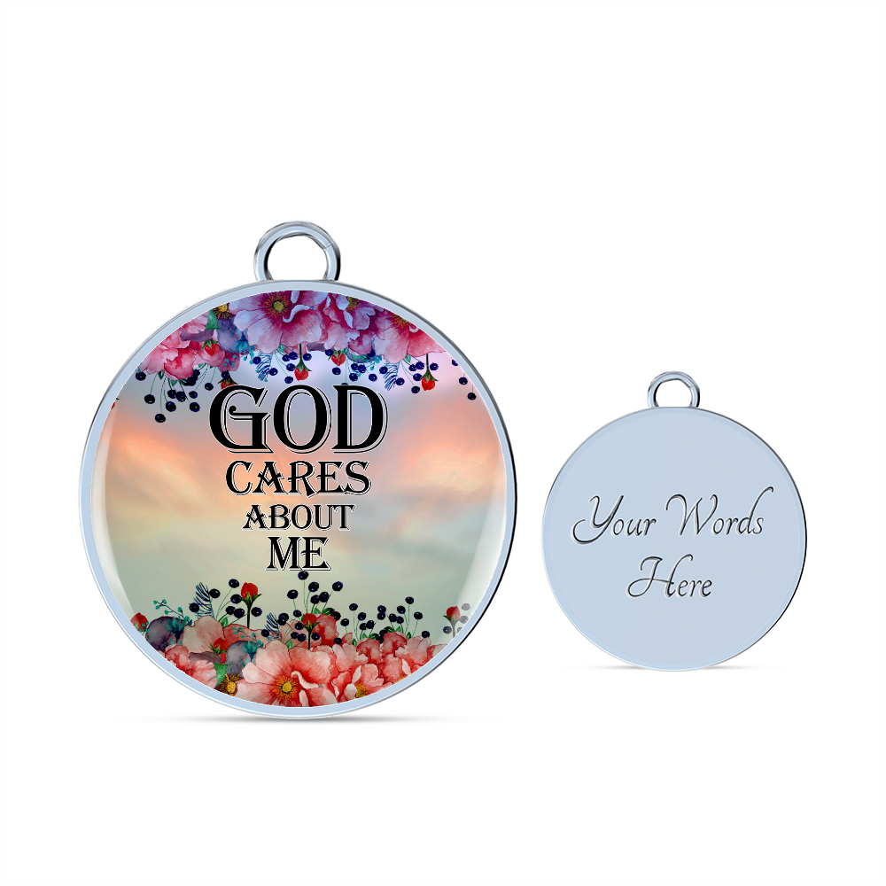 2020-04-02 (God Cares About Me) (1)  Bracelet Circle