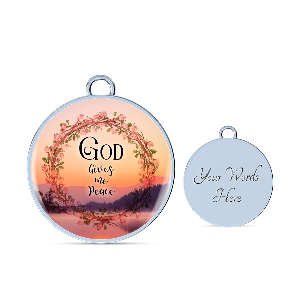 2020-04-20 (God Gives Me Peace)  Bracelet Circle