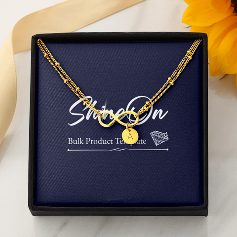 Infinity Bracelet Yellow Gold Stainless Steel